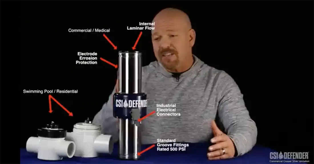 copper silver ionization cells video - CSIDefender